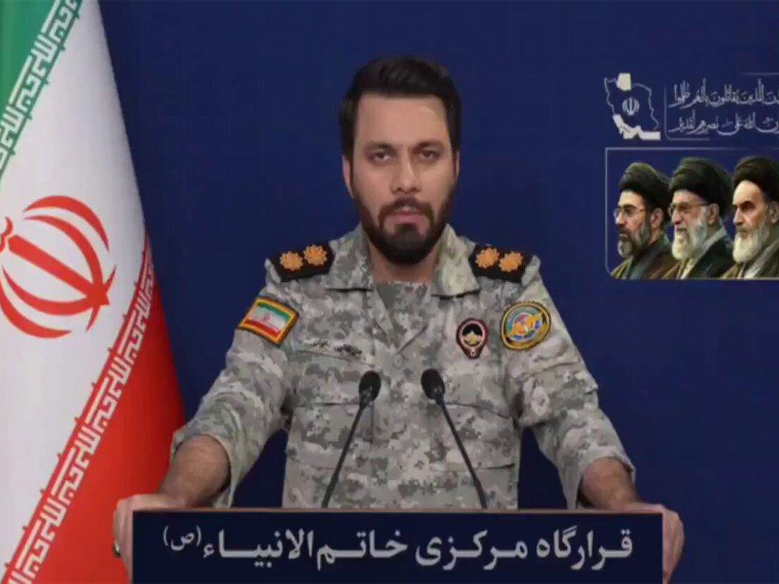 Spokesperson of Iran's Khatam al-Anbiya Central Headquarters (Photo/Iran State Media) Spokesperson of Iran's Khatam al-Anbiya Central Headquarters (Photo/Iran State Media)
