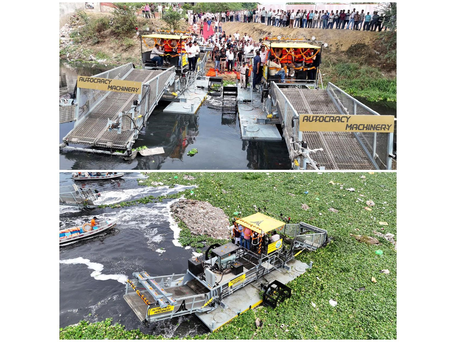 Autocracy Machinery Deploys Advanced Dual-Purpose Weed Harvesters to Strengthen Delhi’s Water Infrastructure Autocracy Machinery Deploys Advanced Dual-Purpose Weed Harvesters to Strengthen Delhi’s Water Infrastructure