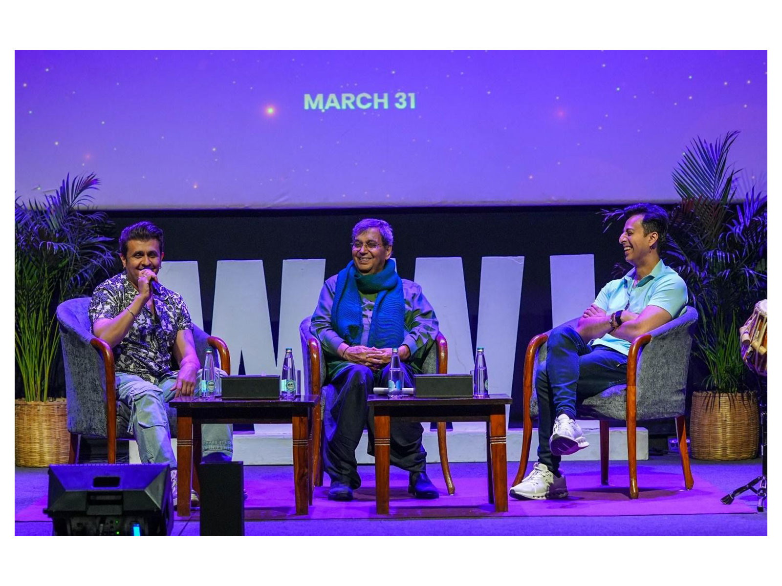The event brought music industry maestros together for panels, workshops and powerful live performances with the School of Music students The event brought music industry maestros together for panels, workshops and powerful live performances with the School of Music students