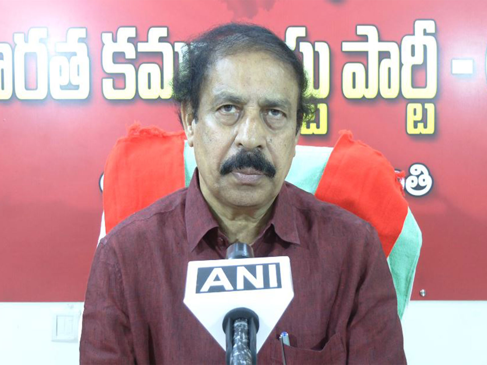 CPI leader K Ramakrishna (Photo/ANI) CPI leader K Ramakrishna (Photo/ANI)