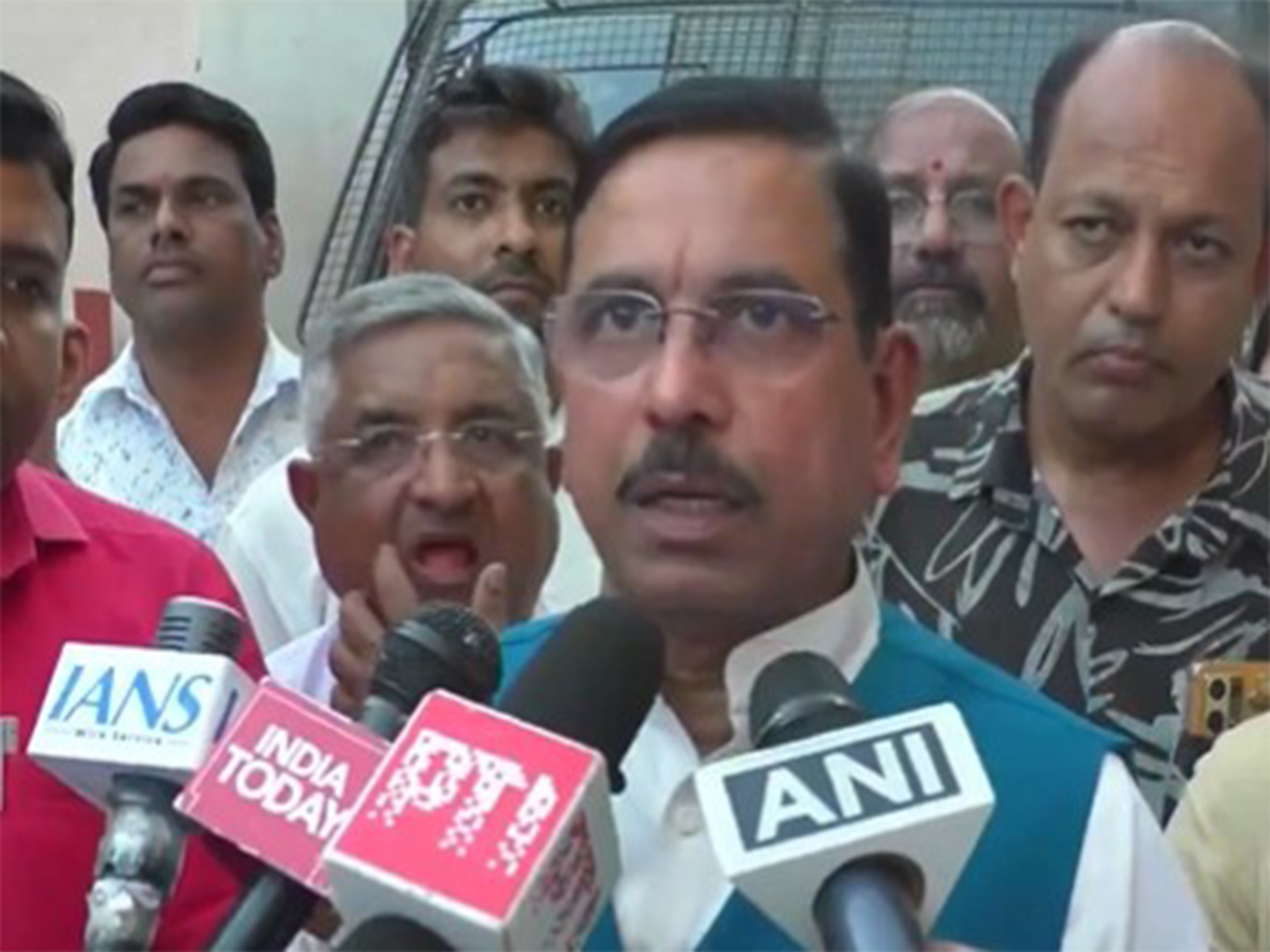 Union Minister Pralhad Joshi (Photo/ANI) Union Minister Pralhad Joshi (Photo/ANI)