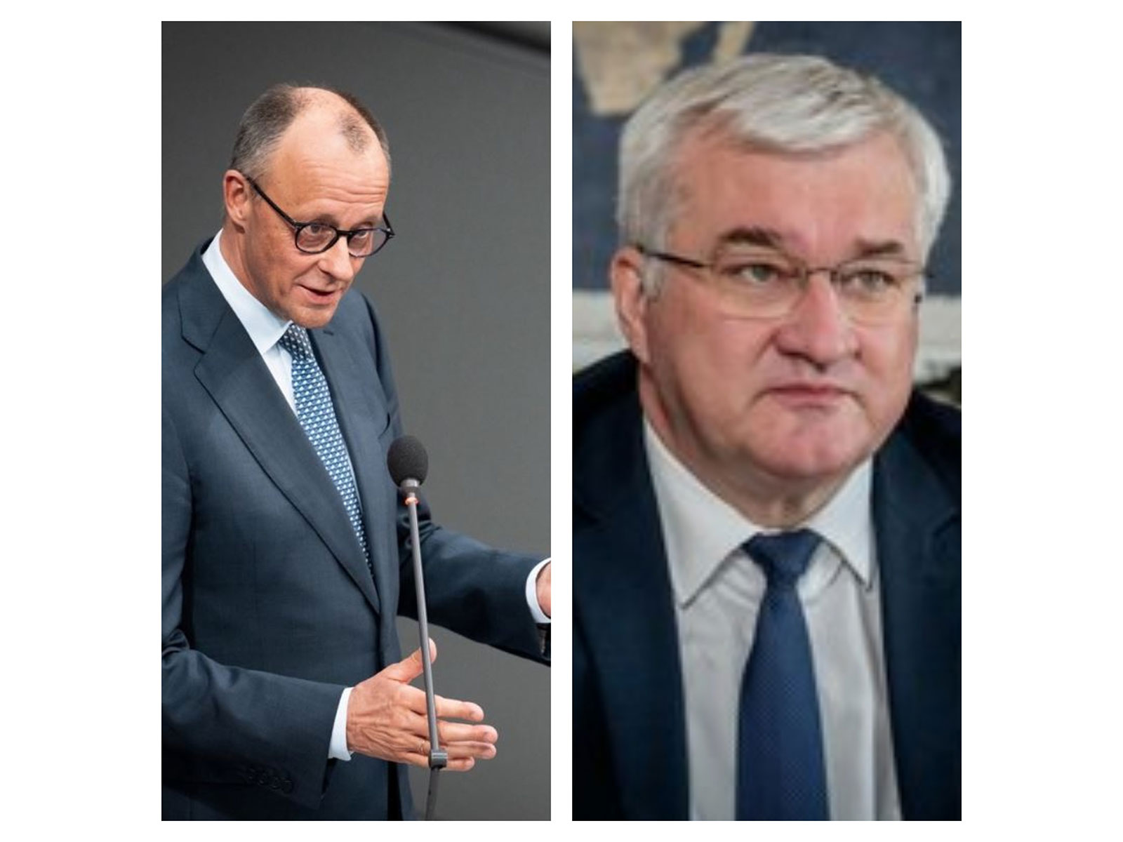 Germany’s Federal Chancellor Bundeskanzler Friedrich Merz  and Andrii Sybiha, the Foreign Affairs Minister of Ukraine (Photo/@bundeskanzler@andrii_sybiha)