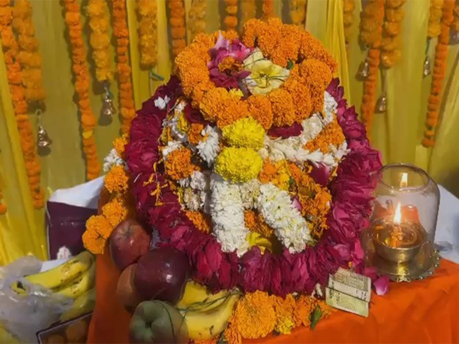 Oil kalash for ceremonial bath of Lord Badri Vishal (Photo/ANI)