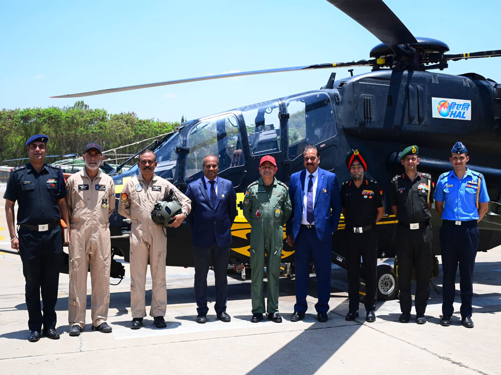 Army Chief Gen Upendra Dwivedi undertakes sortie in Prachand helicopter (Photo/ANI)