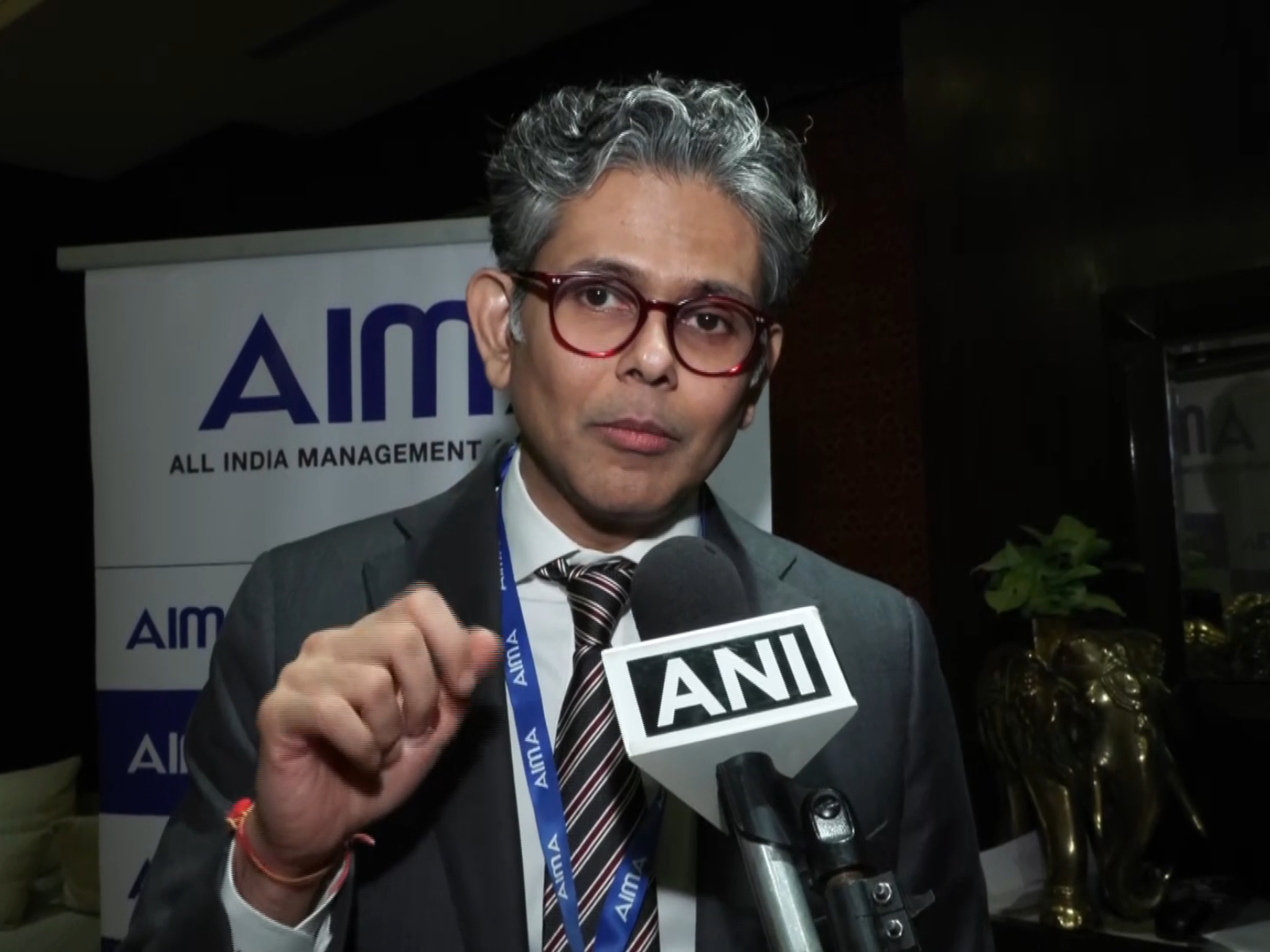Vishal Kampani, Senior Vice President of AIMA and Vice Chairman & Managing Director of JM Financial Ltd (Photo/ANI) Vishal Kampani, Senior Vice President of AIMA and Vice Chairman & Managing Director of JM Financial Ltd (Photo/ANI)