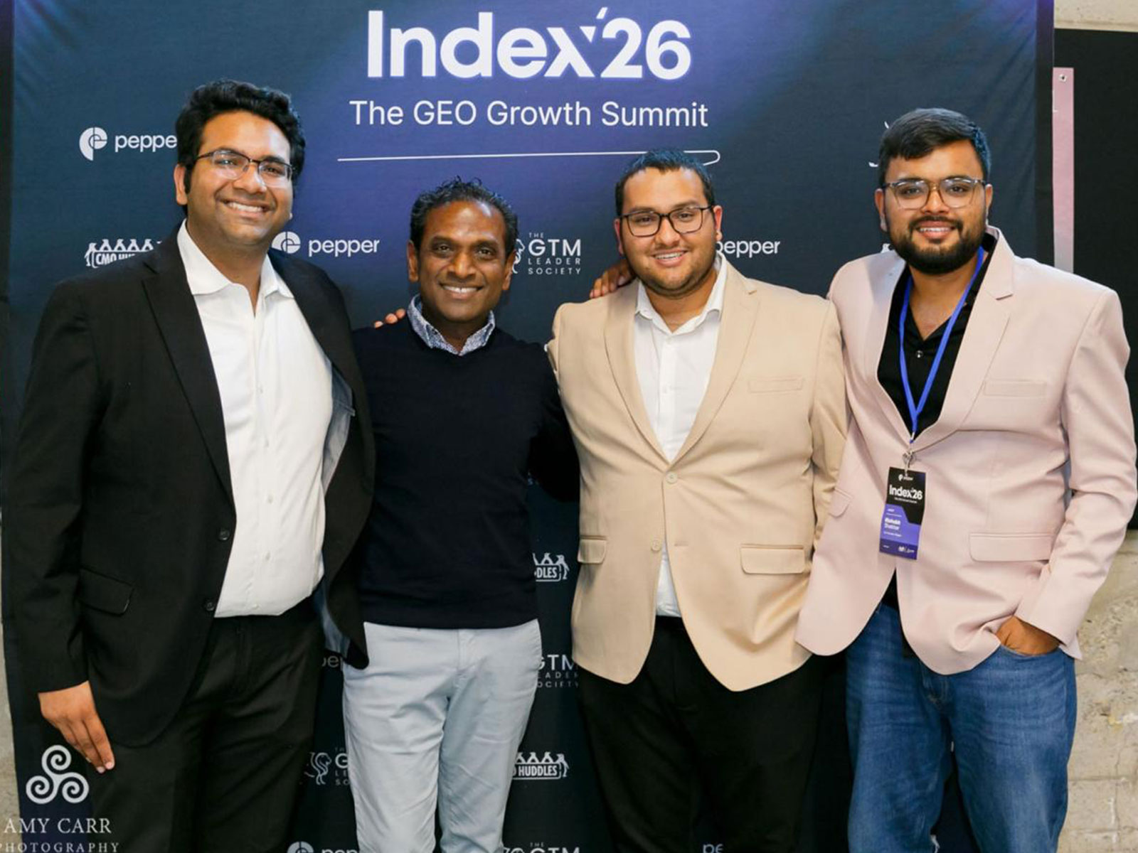 (L- R) Anirudh Singla, Co - founder and CEO of Pepper, Vamshi Sriperumbudur, Former Palo Alto Networks SASE CMO, Kishan Panpalia, Founding Team of Pepper & Rishabh Shekhar, Co-founder and COO of Pepper (L- R) Anirudh Singla, Co - founder and CEO of Pepper, Vamshi Sriperumbudur, Former Palo Alto Networks SASE CMO, Kishan Panpalia, Founding Team of Pepper & Rishabh Shekhar, Co-founder and COO of Pepper