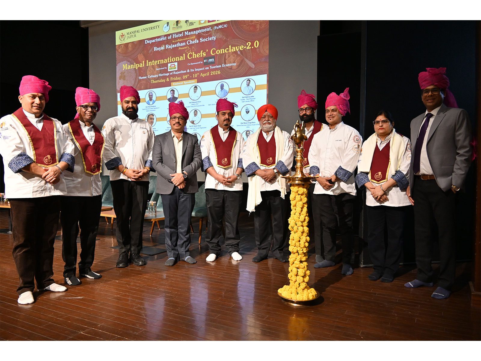 Inaugural ceremony of International Chefs Conclave at Manipal University Jaipur Inaugural ceremony of International Chefs Conclave at Manipal University Jaipur