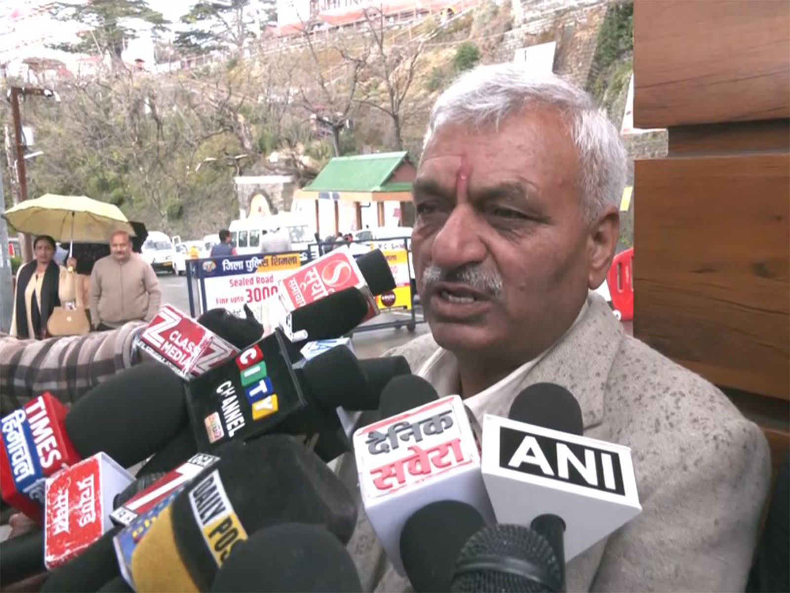 BJP Shimla district unit leader Sanjay Sood (Photo/ANI)