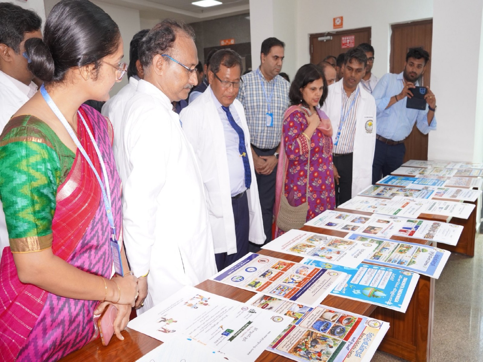 Health secy reviews AIIMS Mangalagiri facilities during Swachhata Pakhwada 2026