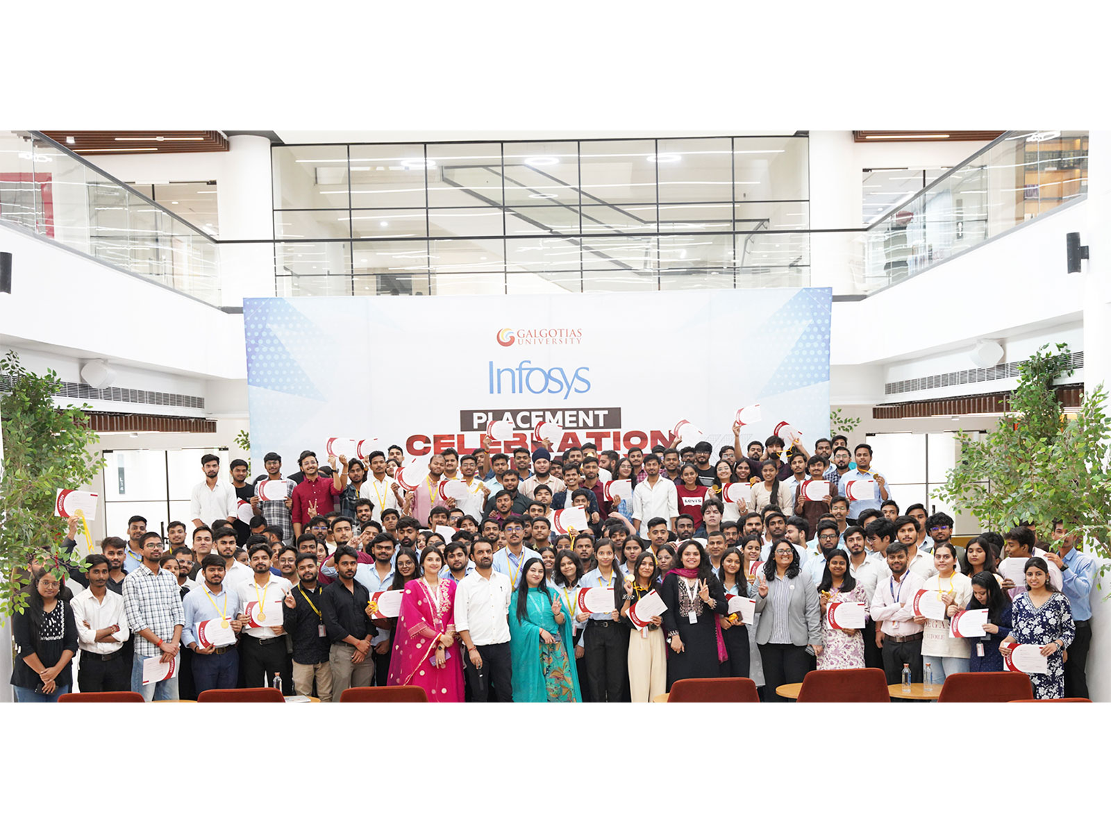 A moment of pride and celebration from Galgotias University A moment of pride and celebration from Galgotias University