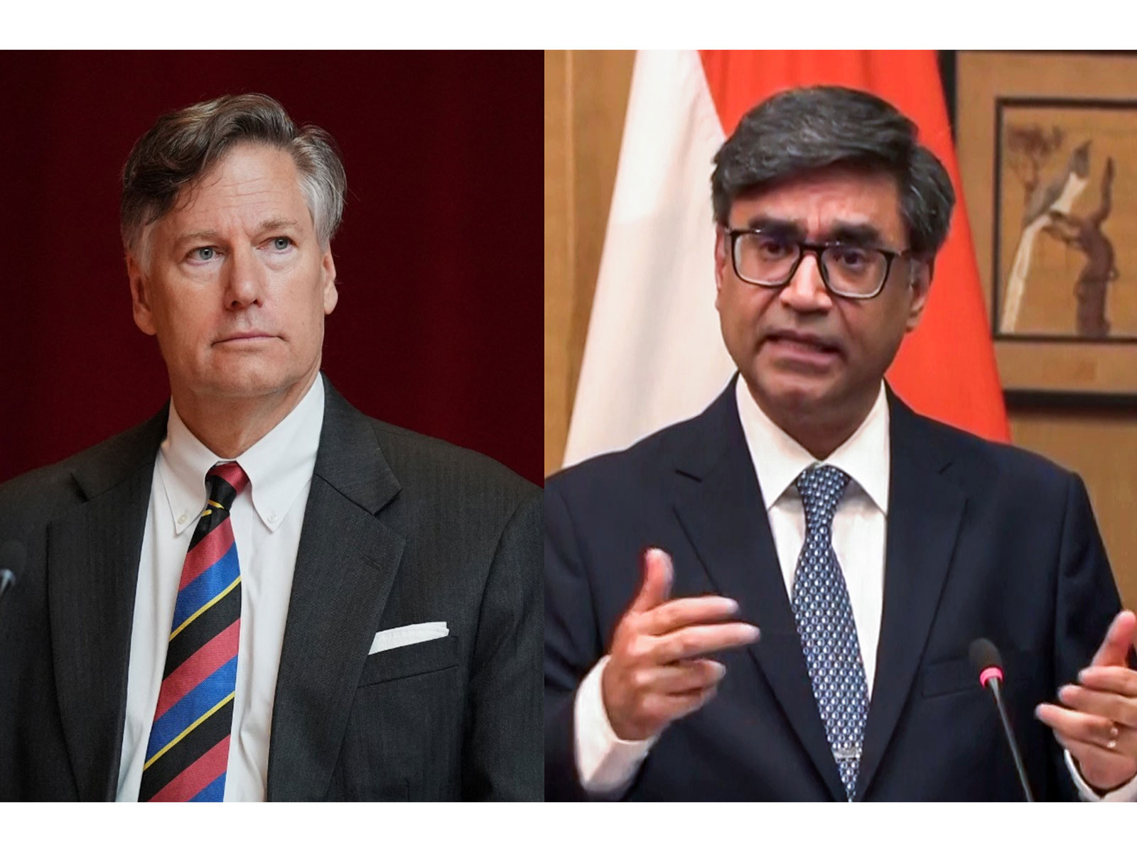 US Deputy Secretary of State Christopher Landau (File Photo/ Reuters) and Foreign Secretary Vikram Misri (File Photo/ANI) US Deputy Secretary of State Christopher Landau (File Photo/ Reuters) and Foreign Secretary Vikram Misri (File Photo/ANI)