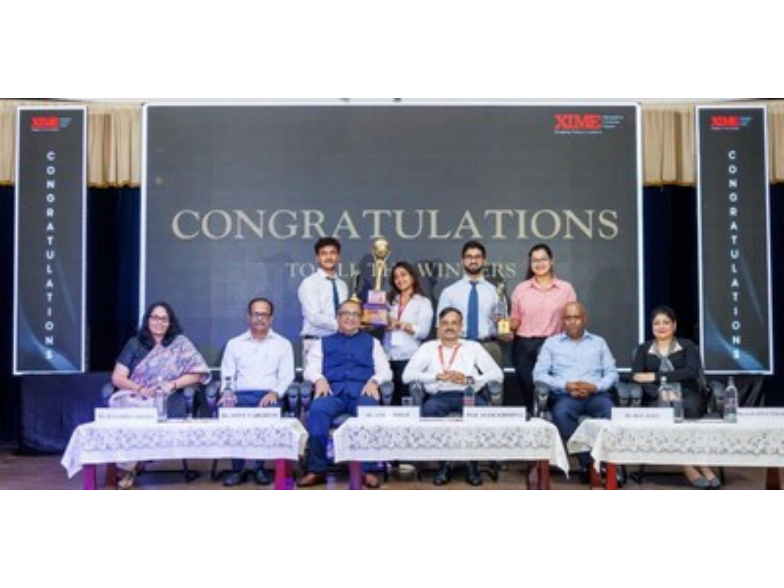 Winners: Darsh Gowda G. M. & Bhoomikha Kiran, Global Academy of Technology, Bangalore, Cash Prize: ₹1,00,000; Best Speaker: Darsh Gowda G. M, Cash Prize: ₹50,000 Winners: Darsh Gowda G. M. & Bhoomikha Kiran, Global Academy of Technology, Bangalore, Cash Prize: ₹1,00,000; Best Speaker: Darsh Gowda G. M, Cash Prize: ₹50,000