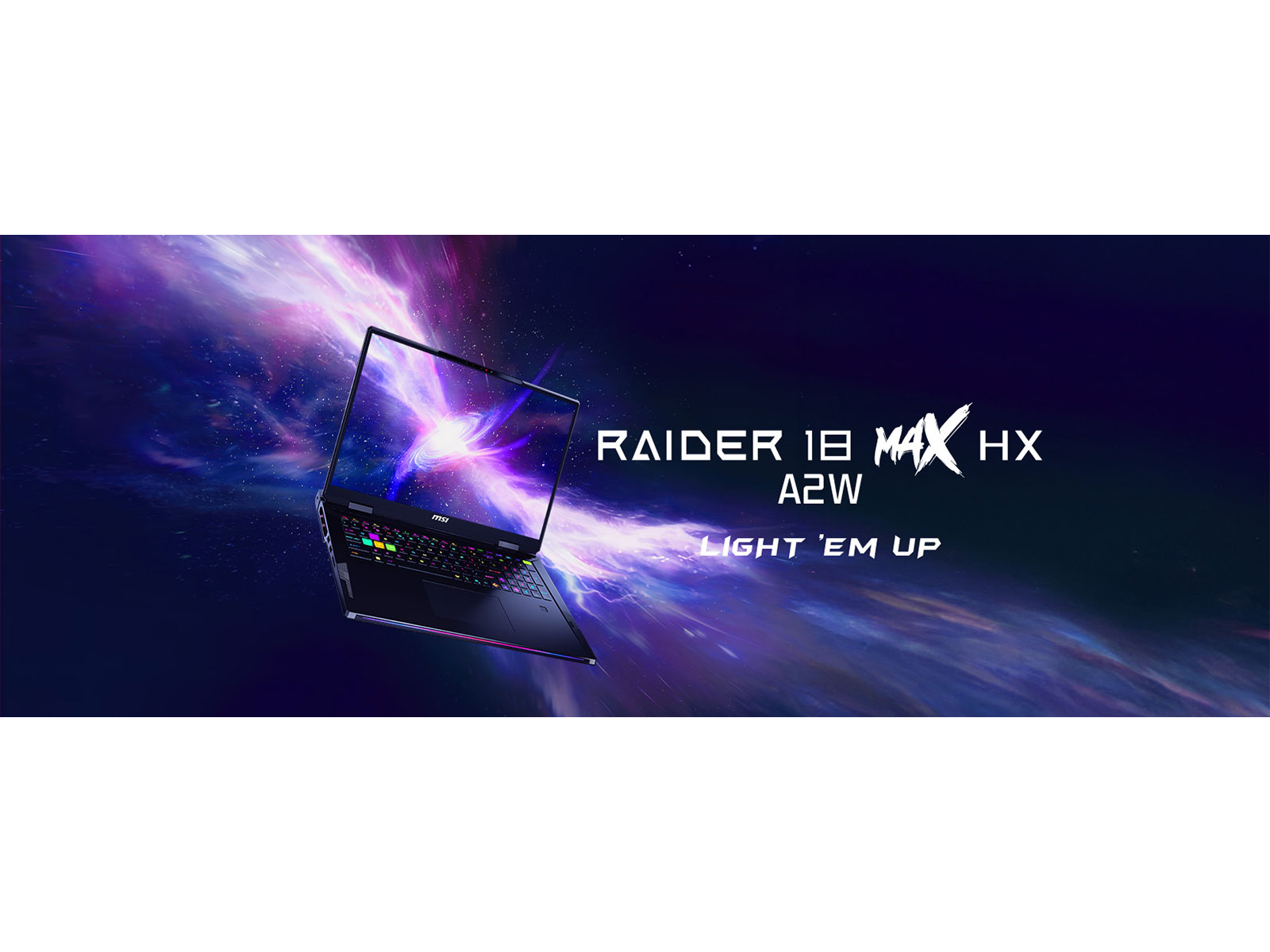 MSI Raider 18 Max HX A2W MSI Raider 18 Max HX A2W