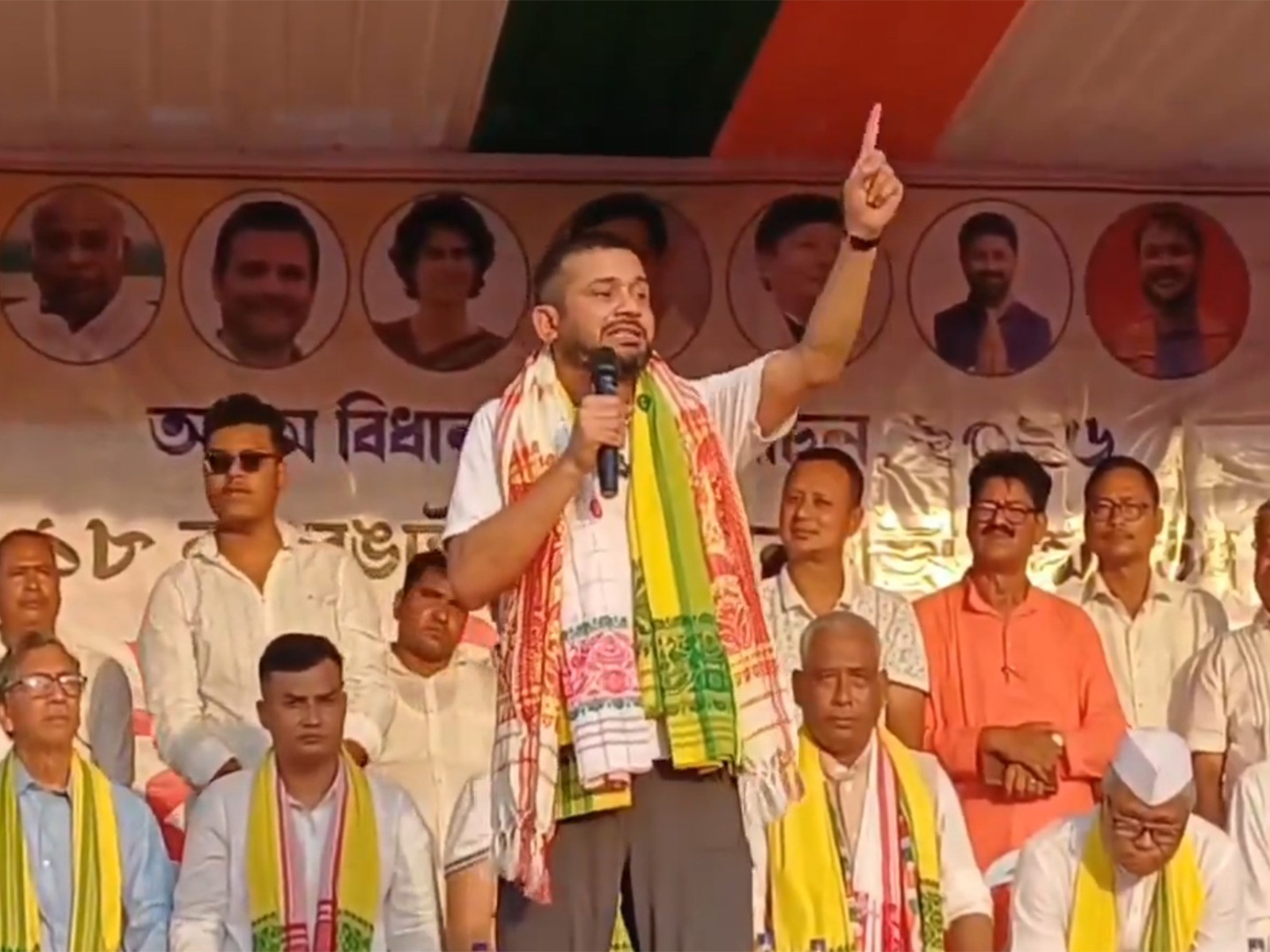 Congress leader Kanhaiya Kumar in Assam (Photo/ANI)