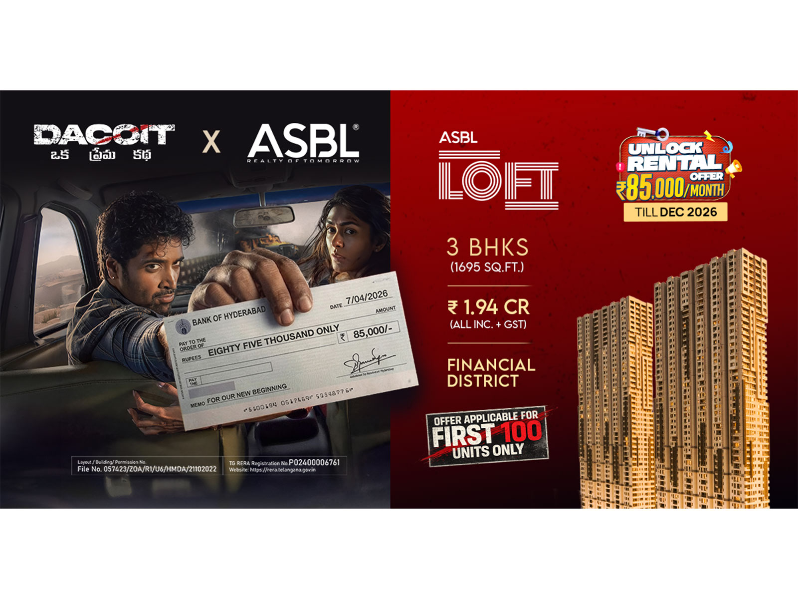 ASBL Loft partners with Dacoit to offer a smart rental income opportunity ASBL Loft partners with Dacoit to offer a smart rental income opportunity