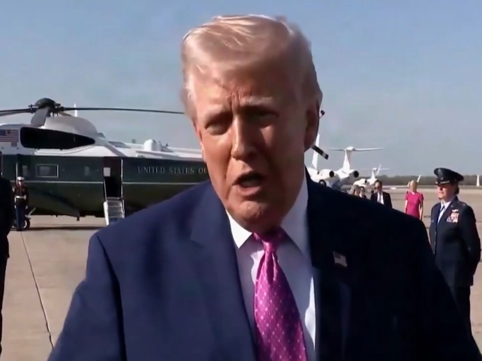 US President Donald Trump (Photo/X@rapidresponse)