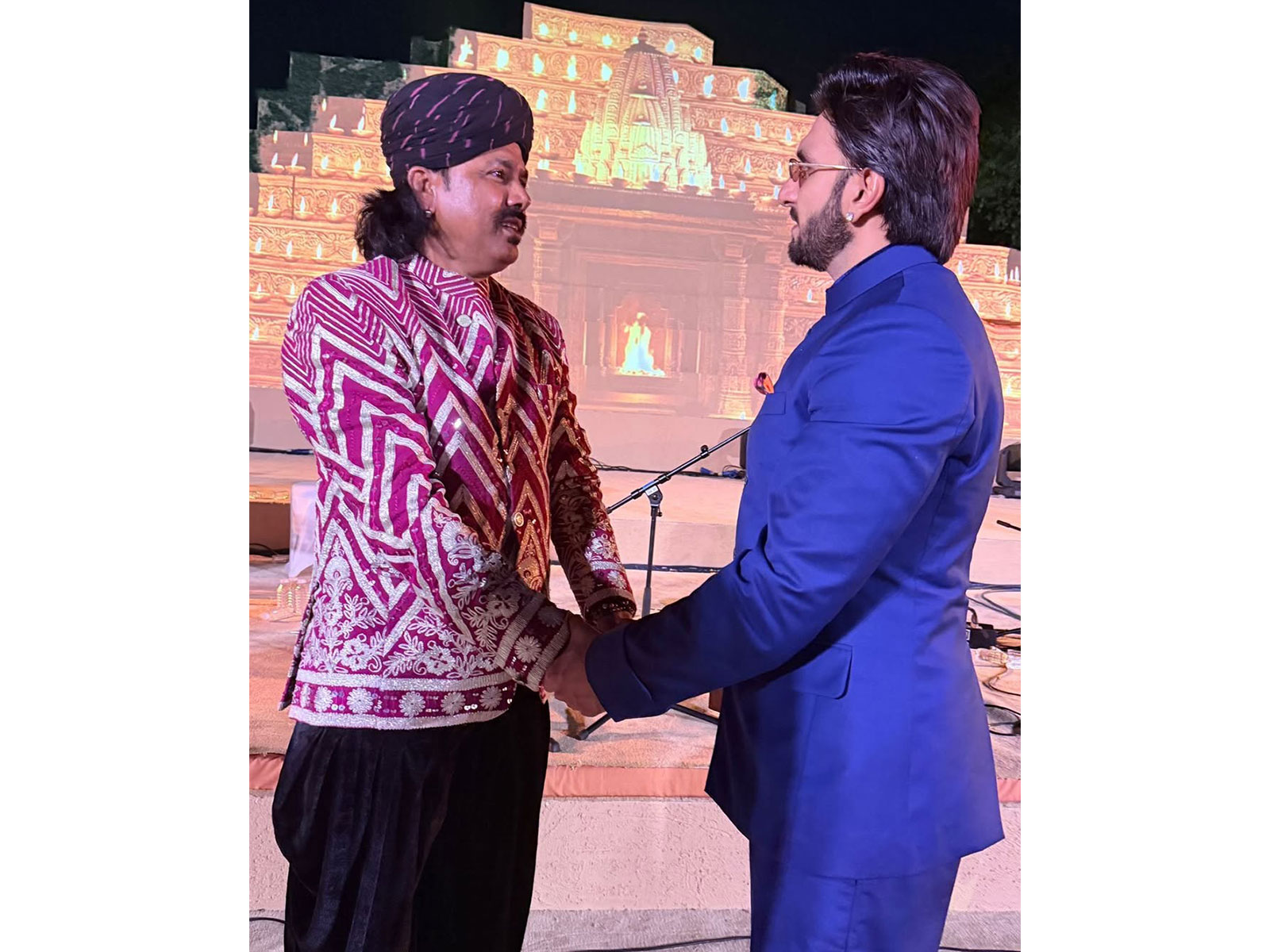 Mame Khan and Ranveer Singh (Image source: Mame Khan's Instagram) Mame Khan and Ranveer Singh (Image source: Mame Khan's Instagram)