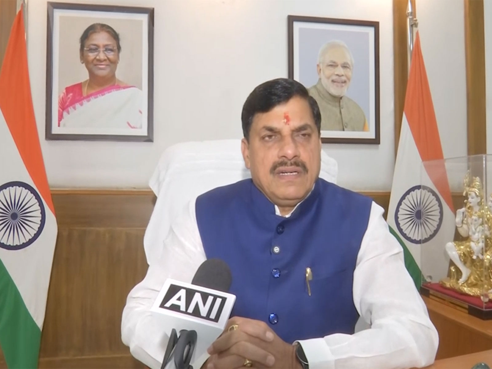 Madhya Pradesh CM Mohan Yadav (Photo/ANI)