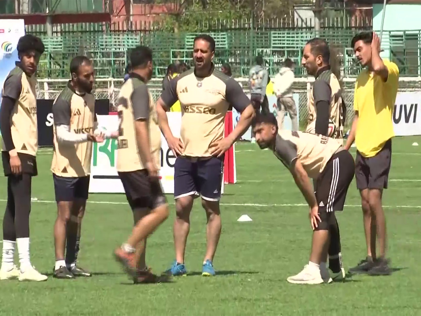 Players during a match in the National Touch Rugby Championship. (Photo/ANI)