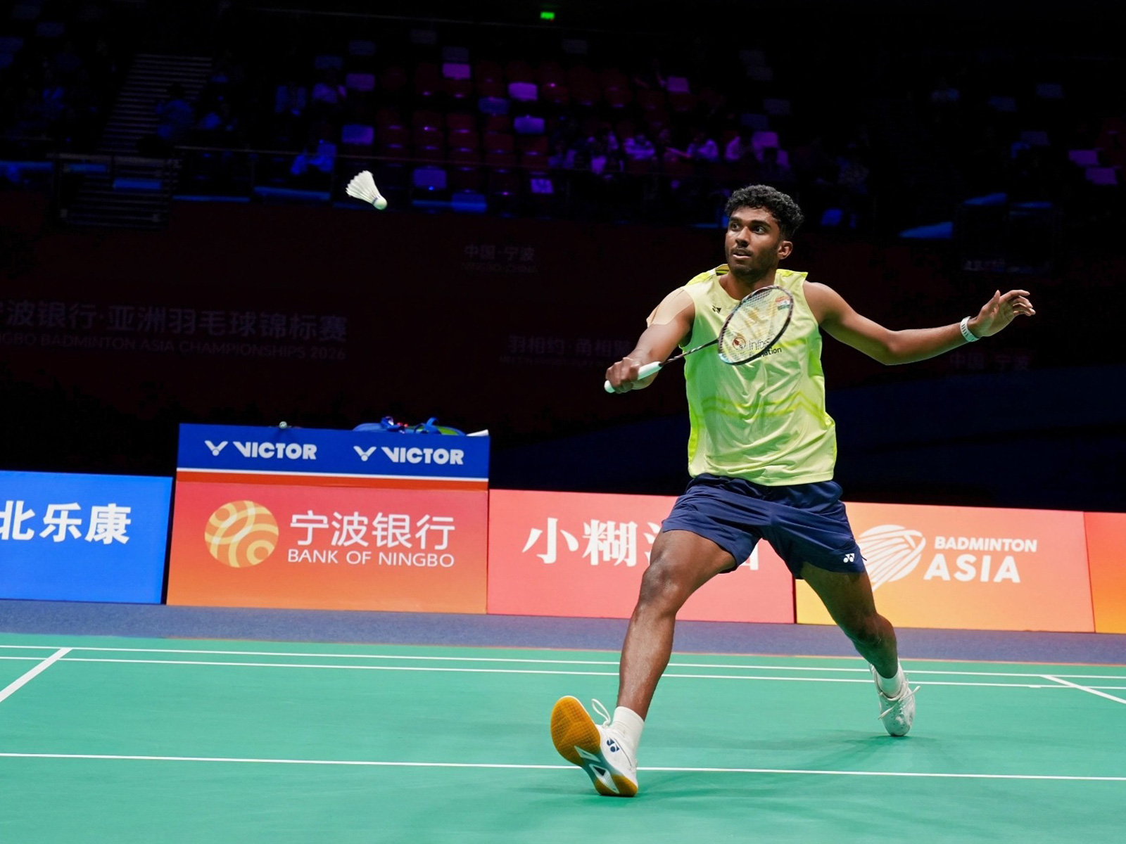 Ayush Shetty (Photo/Badminton Asia Championships) Ayush Shetty (Photo/Badminton Asia Championships)