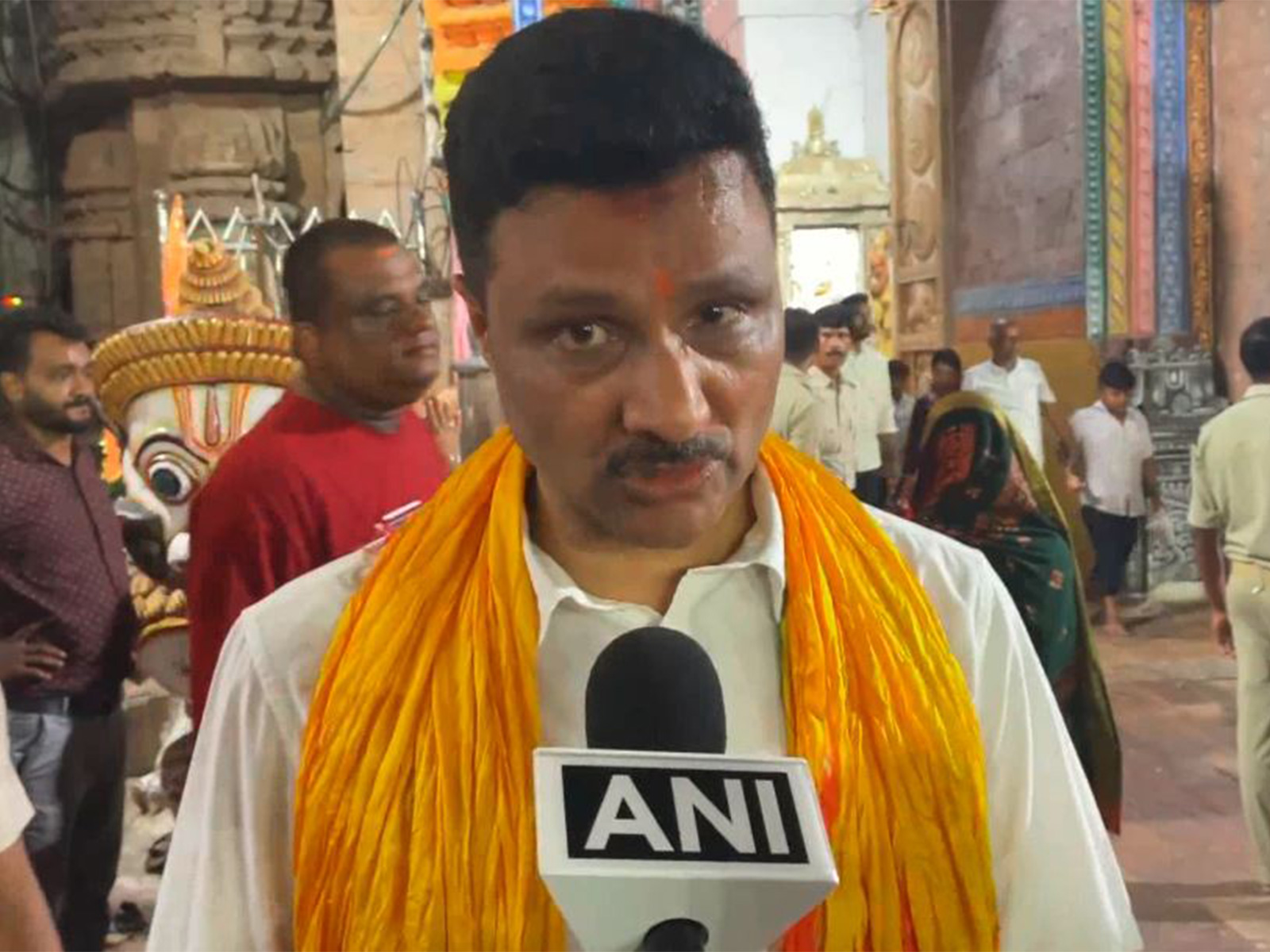 Jagannath Temple's Ratna Bhandar Chief Administrator, Arabinda Kumar Padhee (Photo/ANI)