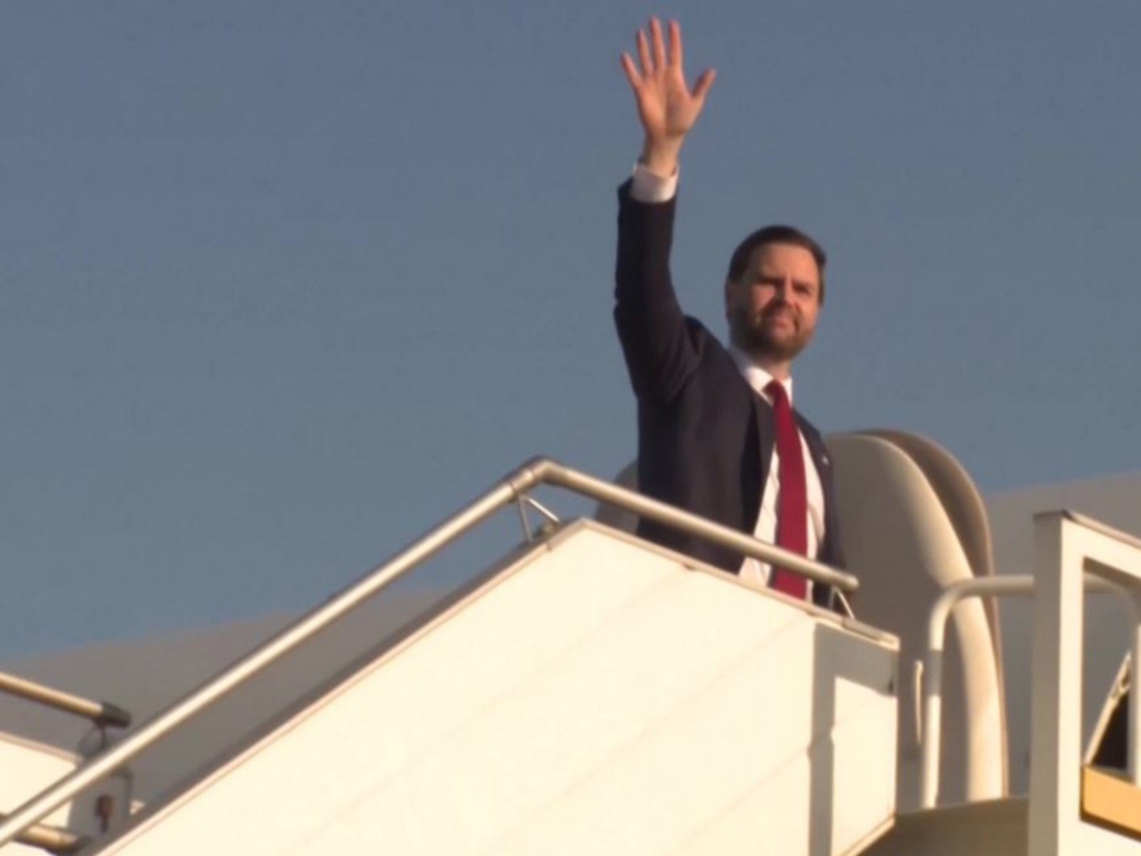 US VP JD Vance leaves from Islamabad (Photo/ US network pool via reuters) US VP JD Vance leaves from Islamabad (Photo/ US network pool via reuters)