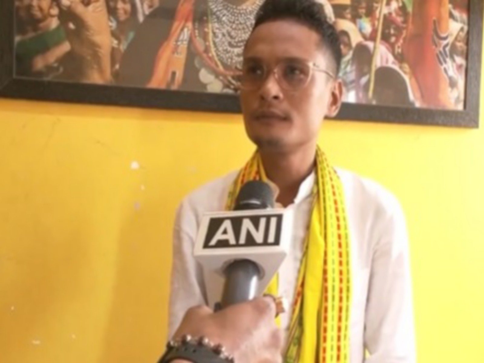 BJP candidate David Debbarma (Photo/ANI) BJP candidate David Debbarma (Photo/ANI)