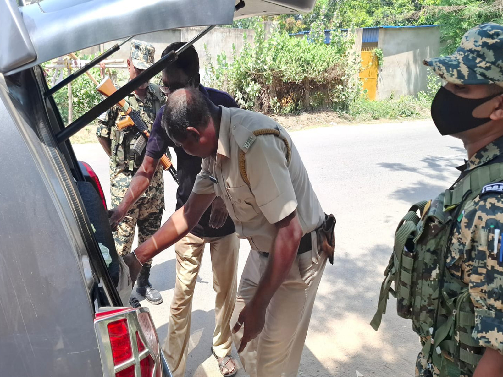 Malda on high alert ahead of Phase 1 polls (Photo/ANI)