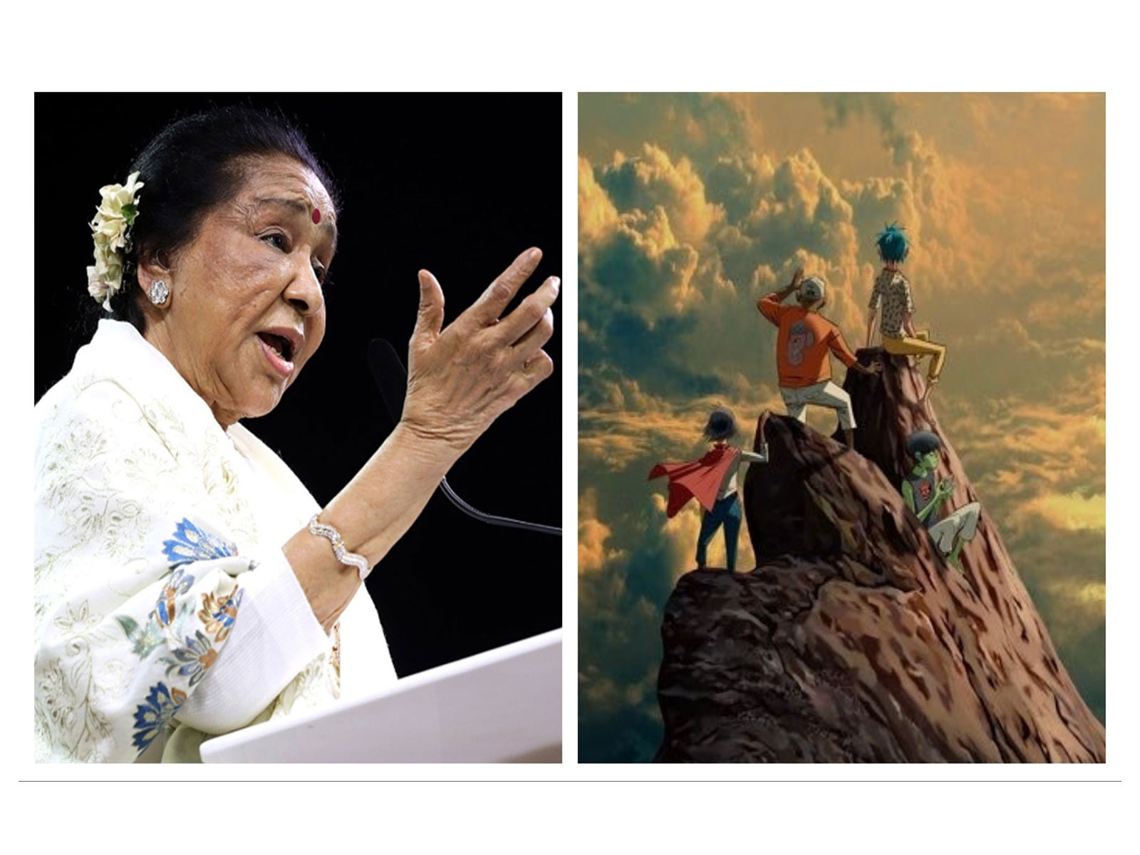 Bhosle is featured on “The Shadowy Light