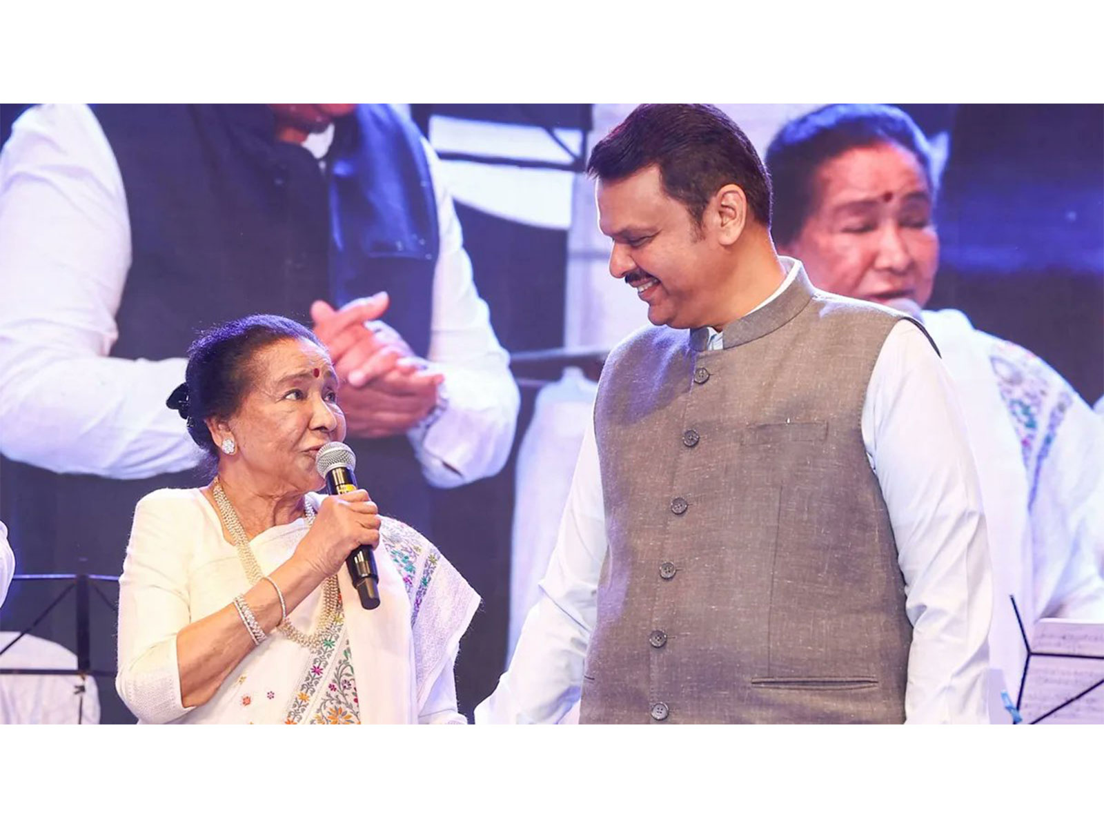 Maharashtra Chief Minister Devendra Fadnavis expressed deep grief over the demise of legendary singer Asha Bhosle (Photo/X@Dev_Fadnavis)