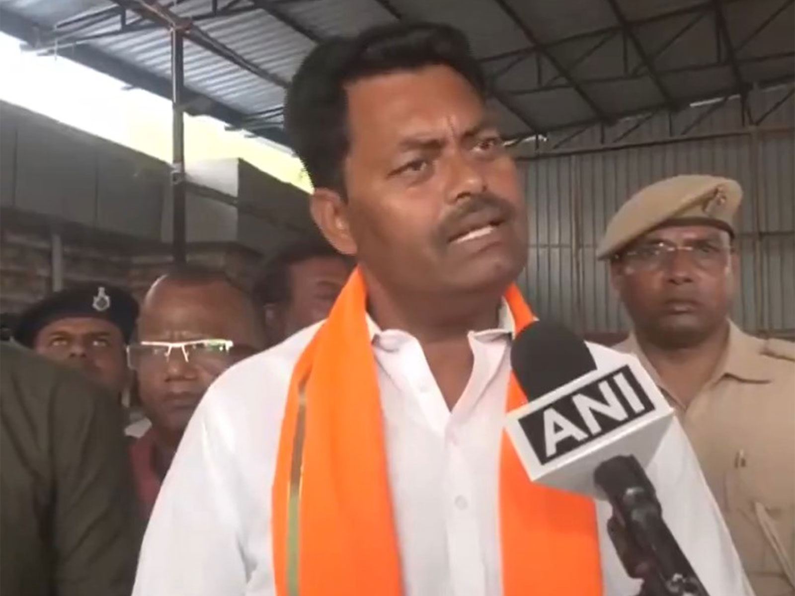 Bihar Minister Lakhdendra Paswan (Photo/ANI)