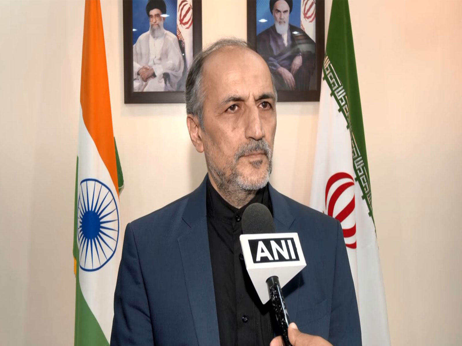 Iran’s Consul General in Mumbai, Saeid Reza Mosayeb Motlagh (Photo/ANI) Iran’s Consul General in Mumbai, Saeid Reza Mosayeb Motlagh (Photo/ANI)