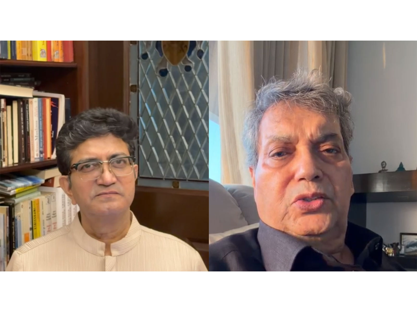 Prasoon Joshi, Subhash Gai (Photos/self made)