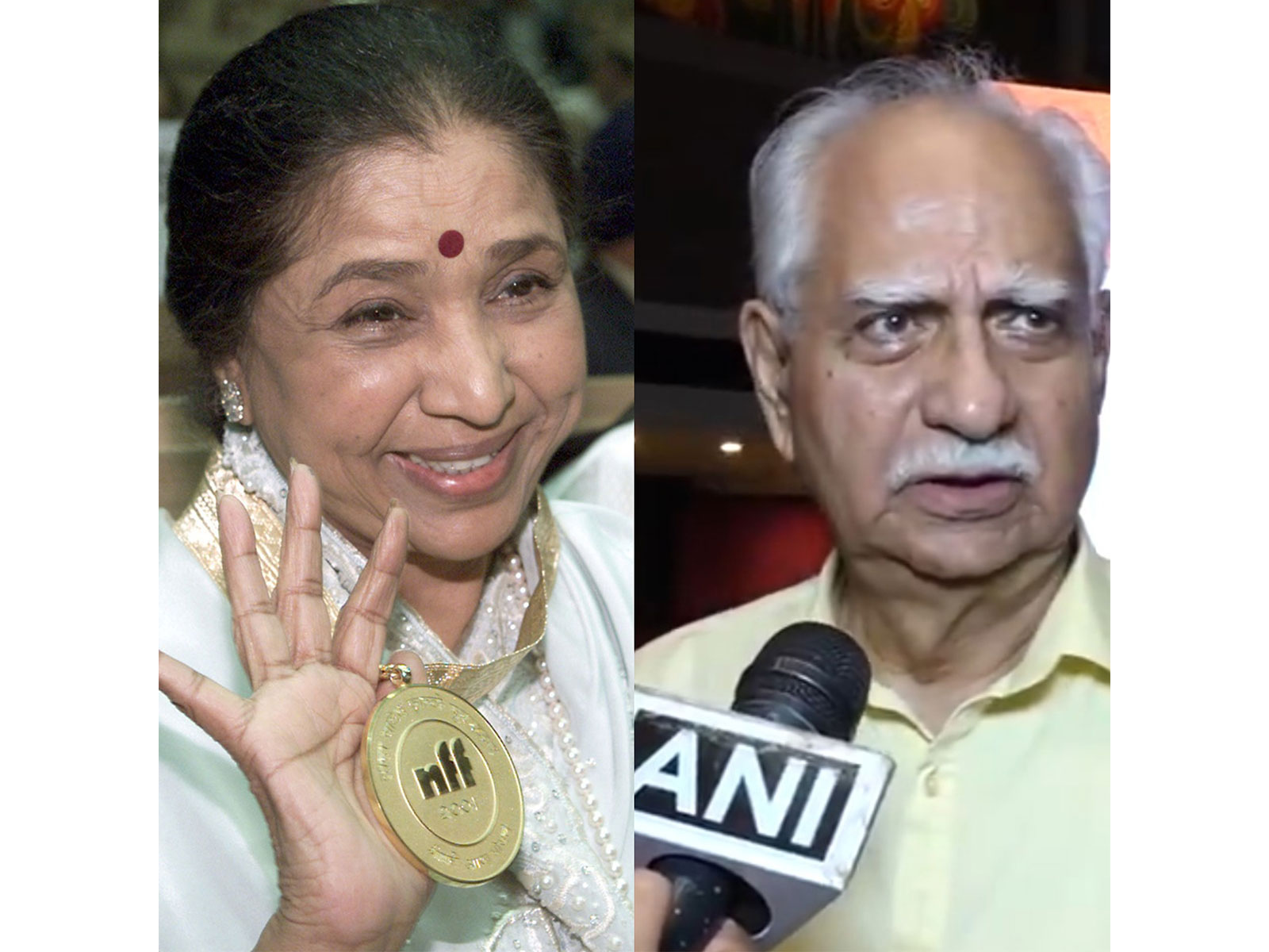 Asha Bhosle (Photo/Reuters) and Ramesh Sippy (Photo/ANI) Asha Bhosle (Photo/Reuters) and Ramesh Sippy (Photo/ANI)