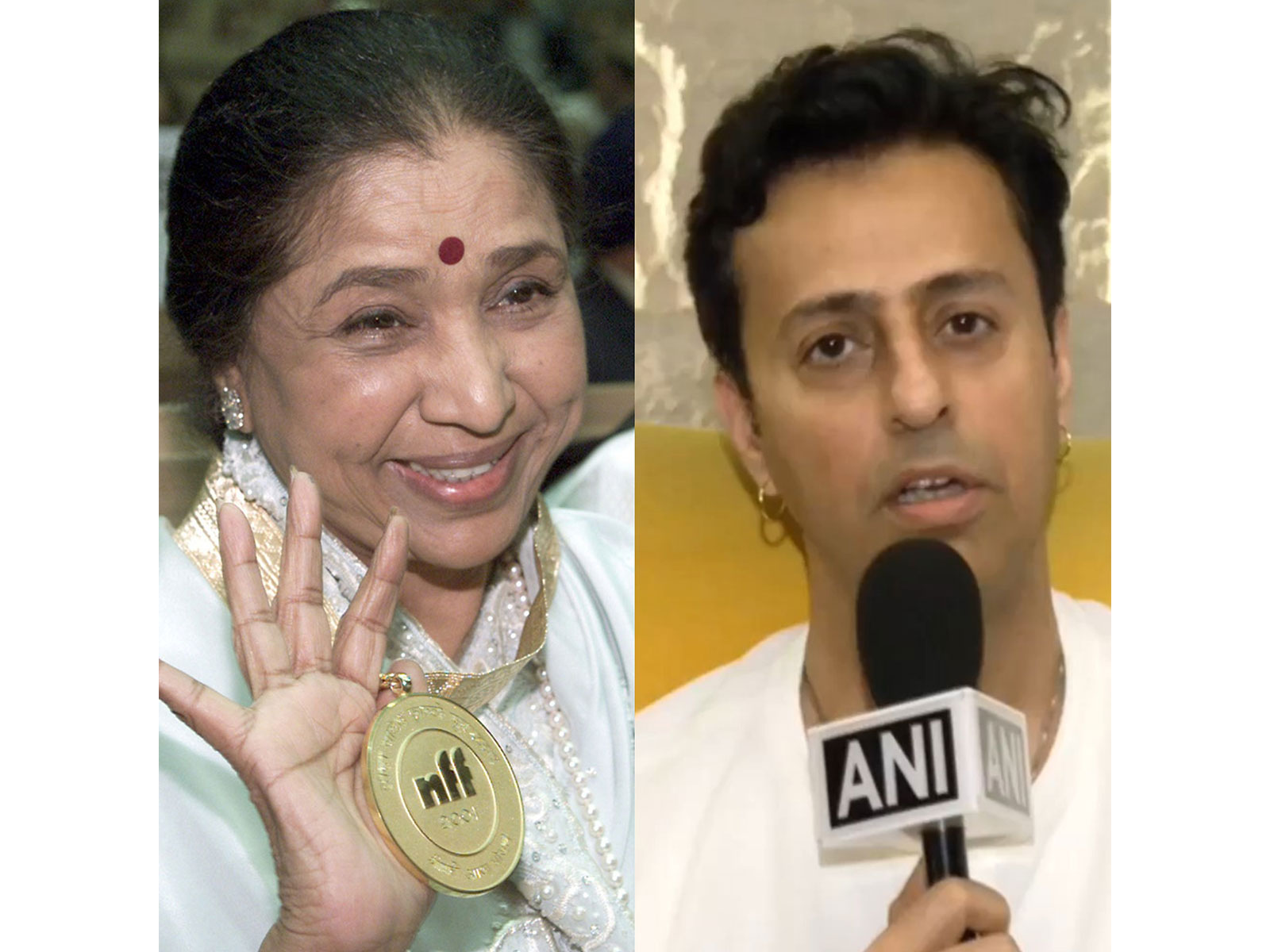 Asha Bhosle (Photo/Reuters) and Salim Merchant (Photo/ANI) Asha Bhosle (Photo/Reuters) and Salim Merchant (Photo/ANI)