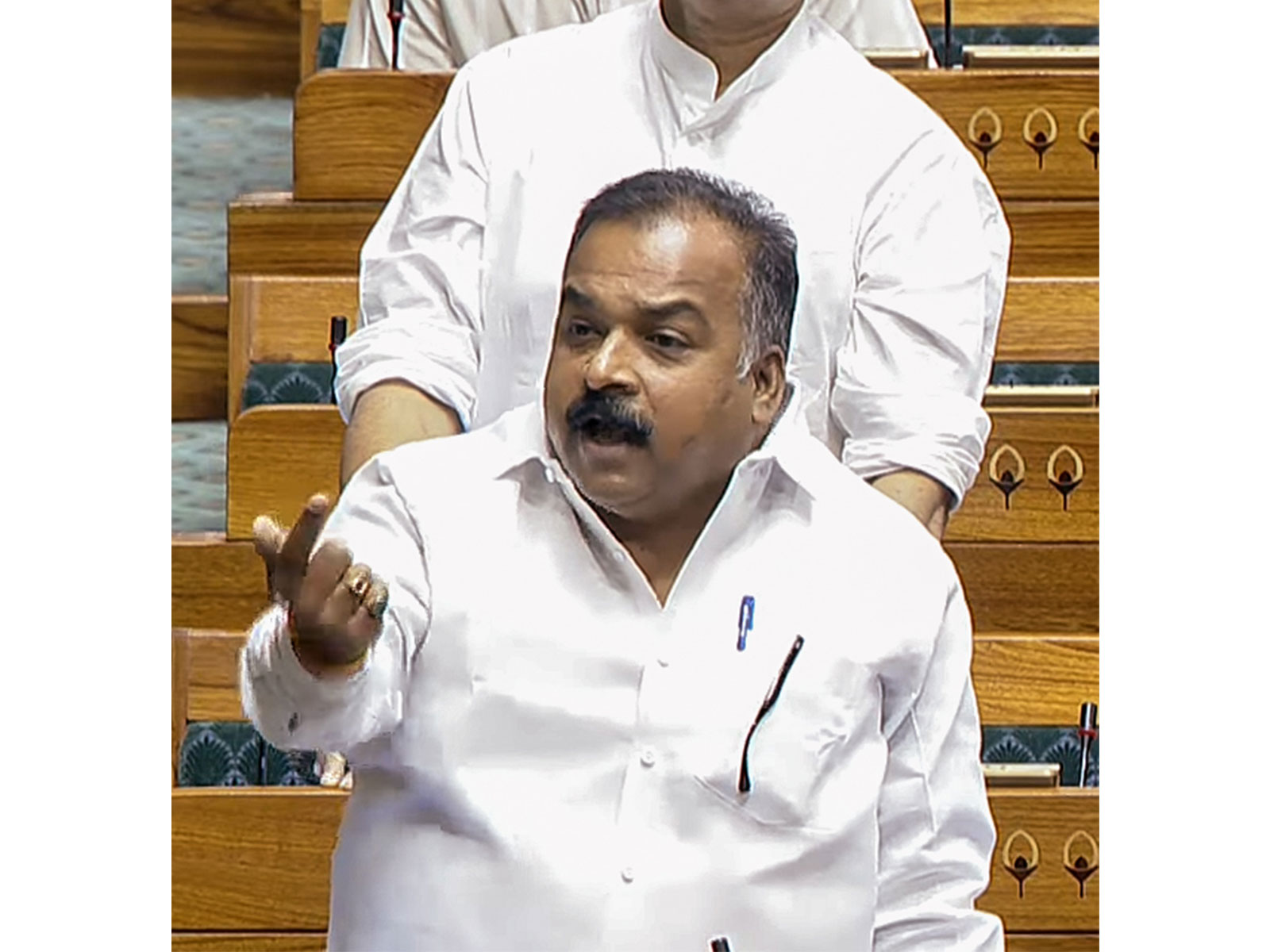 Congress MP Manickam Tagore (Photo/ANI) Congress MP Manickam Tagore (Photo/ANI)