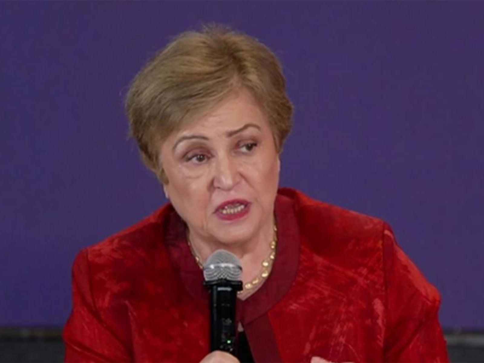 IMF Managing Director, Kristalina Georgieva. (Photo: Youtube/IndiaAI) IMF Managing Director, Kristalina Georgieva. (Photo: Youtube/IndiaAI)