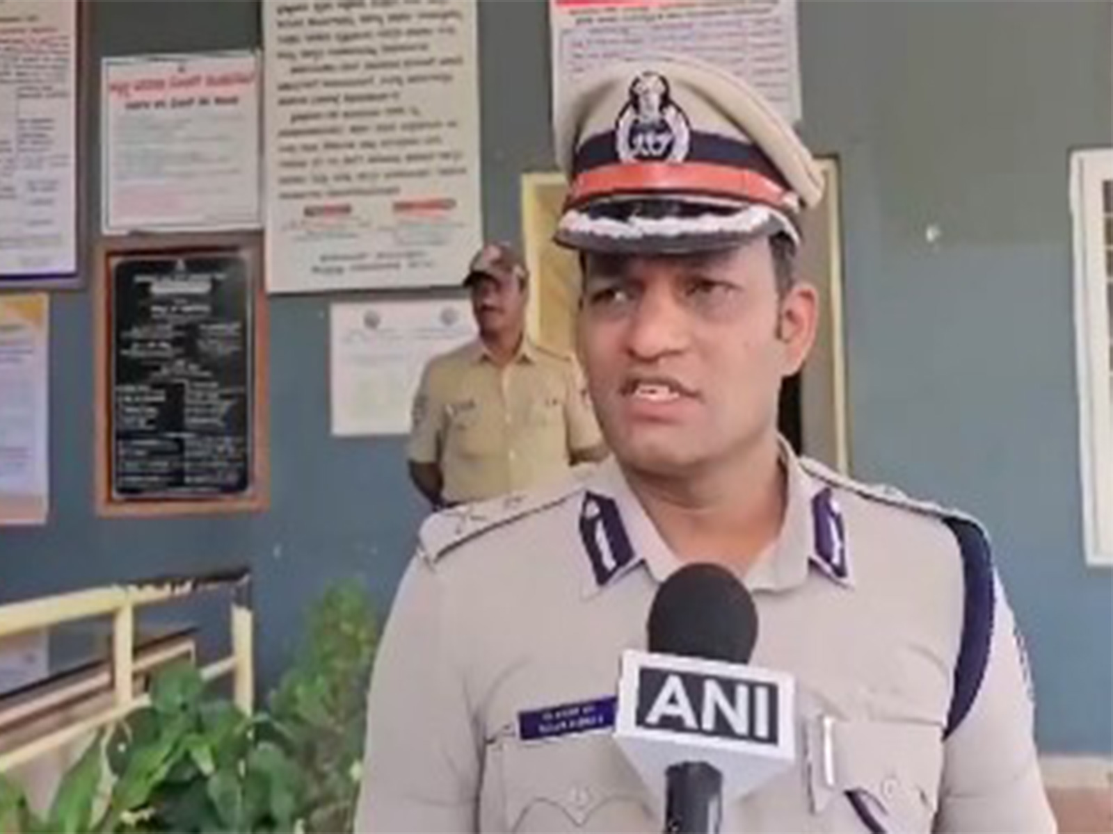 N Shashikumar, Police Commissioner, Hubli-Dharwad (Photo/ANI)
