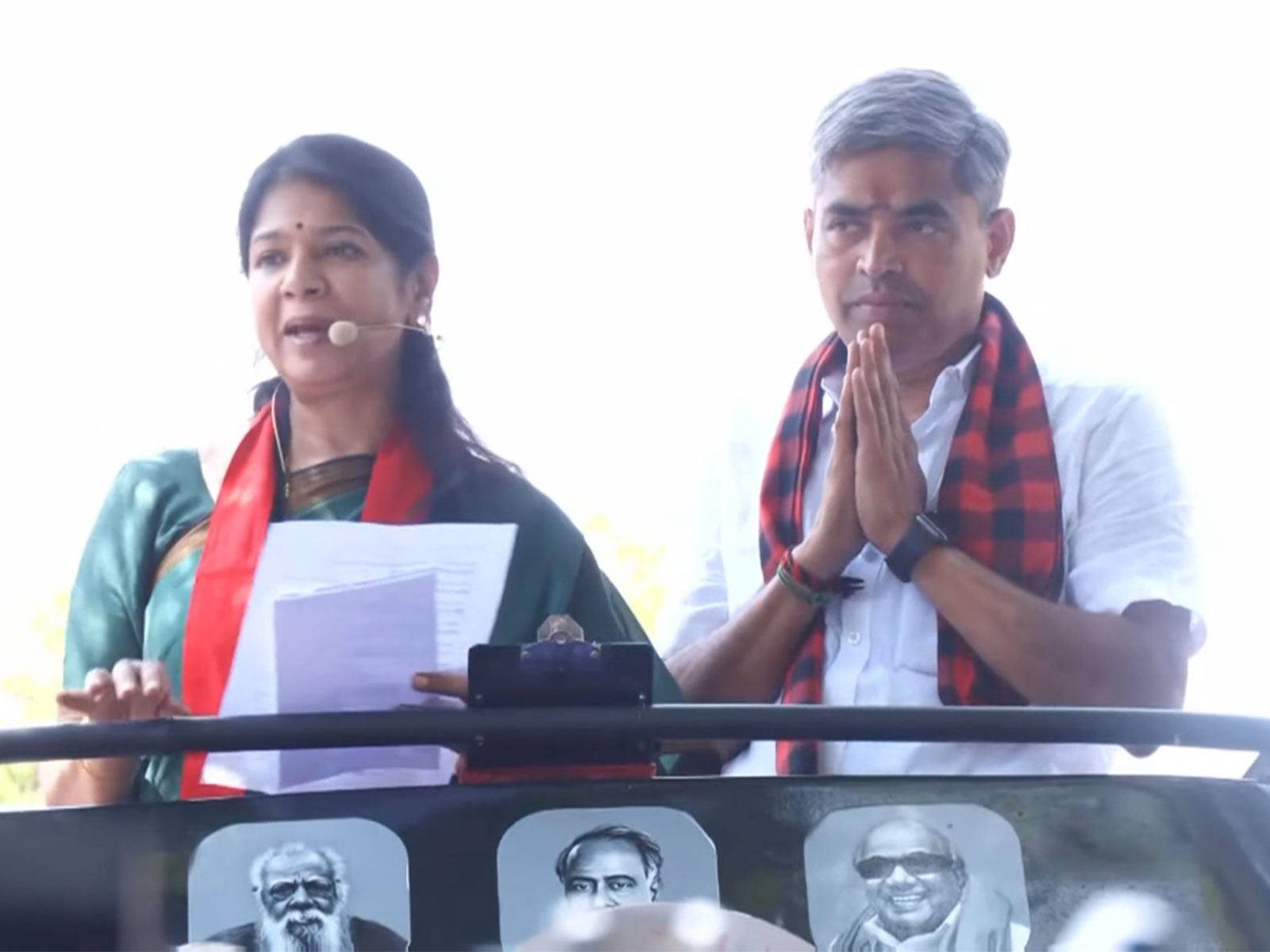 DMK MP Kanimozhi Karunanidhi (Photo/ANI)