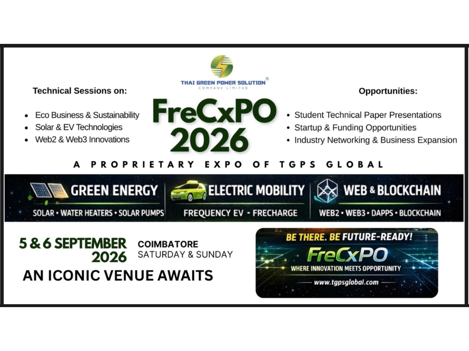 FreCxPO 2026 to Redefine the Future of Energy, Innovation, and Technology FreCxPO 2026 to Redefine the Future of Energy, Innovation, and Technology