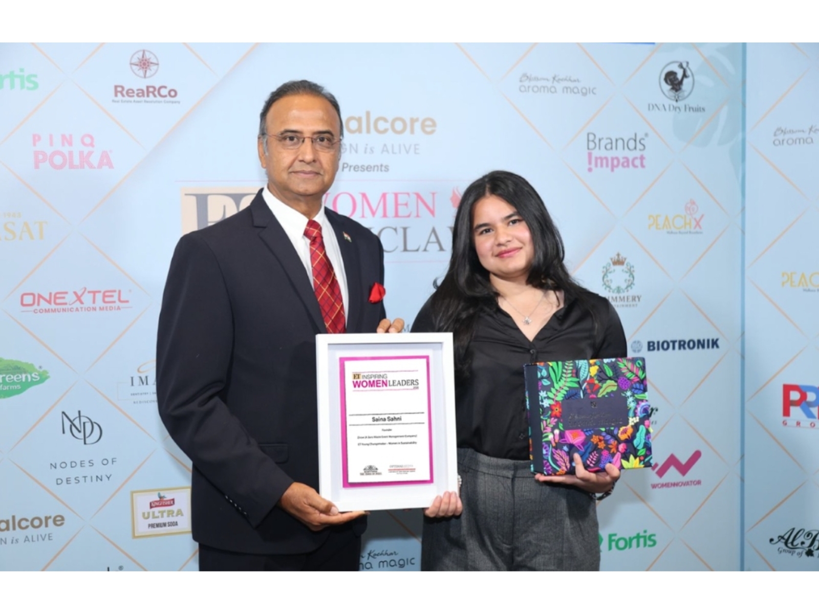 Saina Sahni of Zirow, a zero-waste event management company Recognized as “ET Young Changemaker – Women in Sustainability” at ET Women Conclave 2026 Saina Sahni of Zirow, a zero-waste event management company Recognized as “ET Young Changemaker – Women in Sustainability” at ET Women Conclave 2026