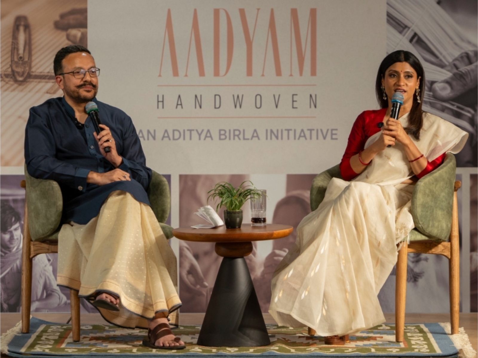 Aadyam Handwoven Celebrates #HeirloomsForTheFuture With Their Collaboration With Konkona Sensharma Aadyam Handwoven Celebrates #HeirloomsForTheFuture With Their Collaboration With Konkona Sensharma
