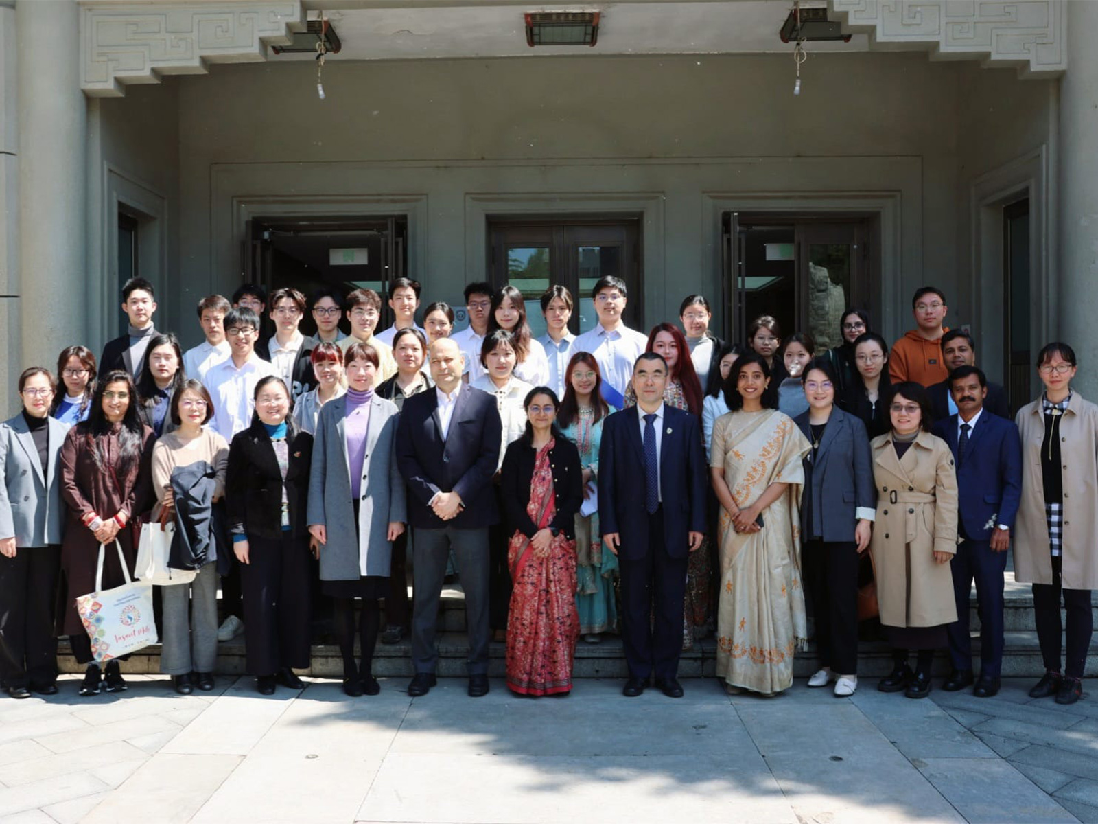 Indian delegation interacts with Beijing Foreign Studies University authorities (Photo/ X@EOIBeijing) Indian delegation interacts with Beijing Foreign Studies University authorities (Photo/ X@EOIBeijing)