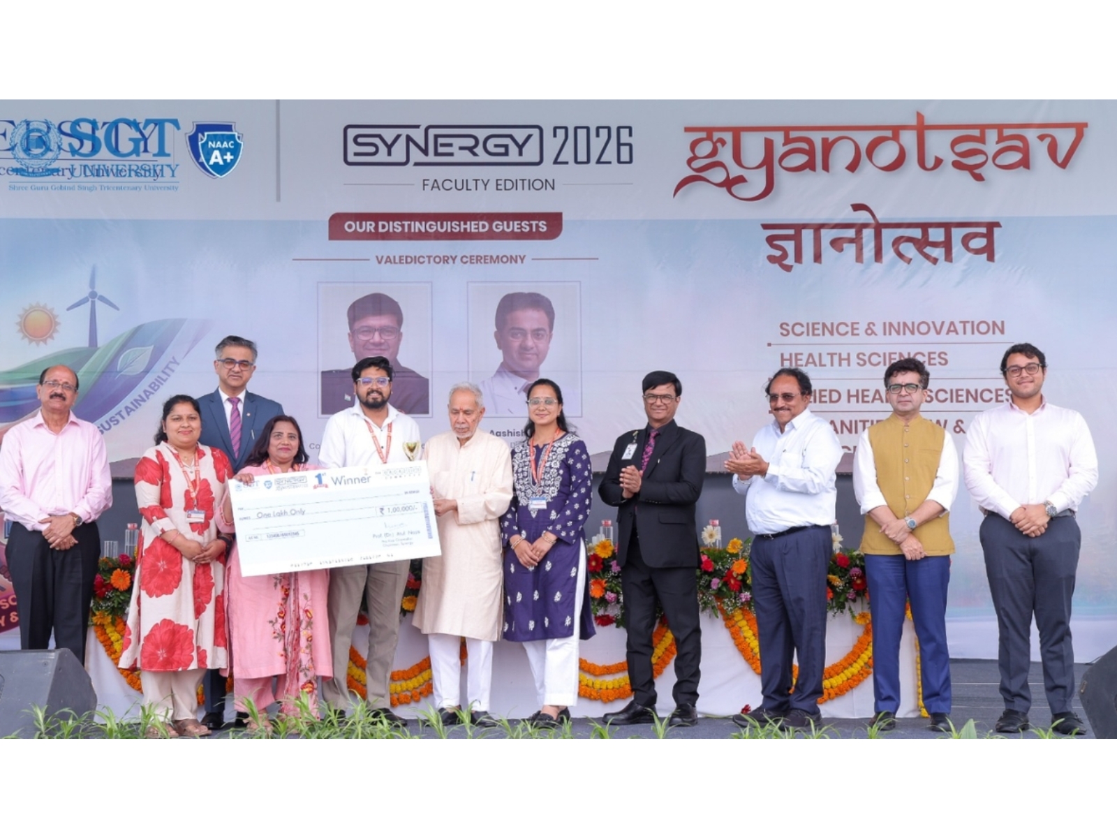 Synergy-Gyanotsav 2026’ India’s First Faculty Tech Fest at SGT University Concludes with 148 Projects of Vision, Innovation and Academic Excellence