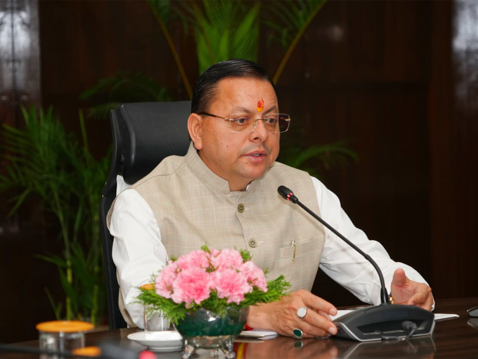 Uttarakhand Chief Minister Pushkar Singh Dhami (Photo/CMO)