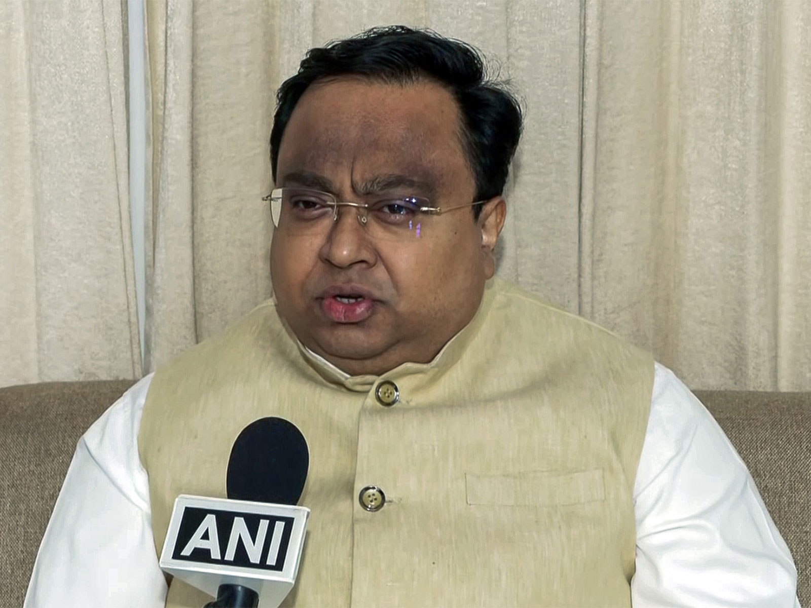 BJD MP Sasmit Patra (Photo/ANI)