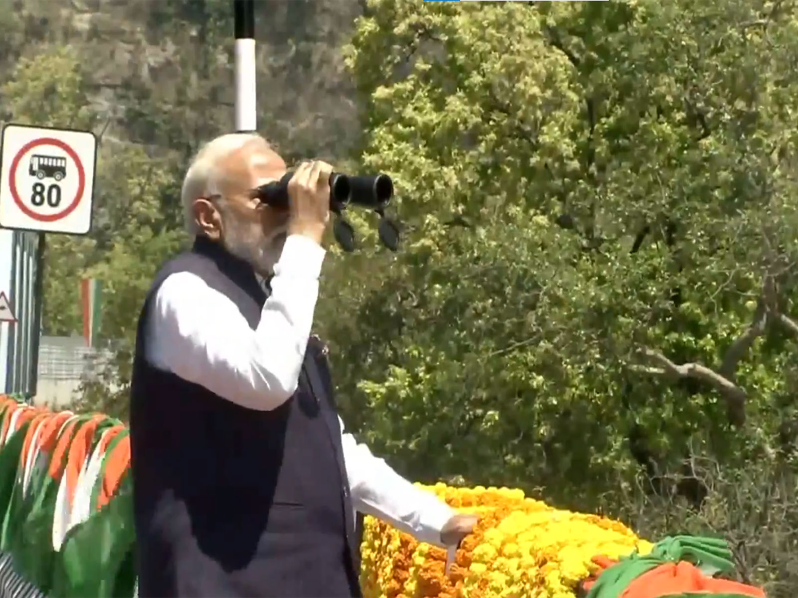 PM Modi reviews 12-km-long Wildlife Corridor in UP's Saharanpur (Photo/ANI)