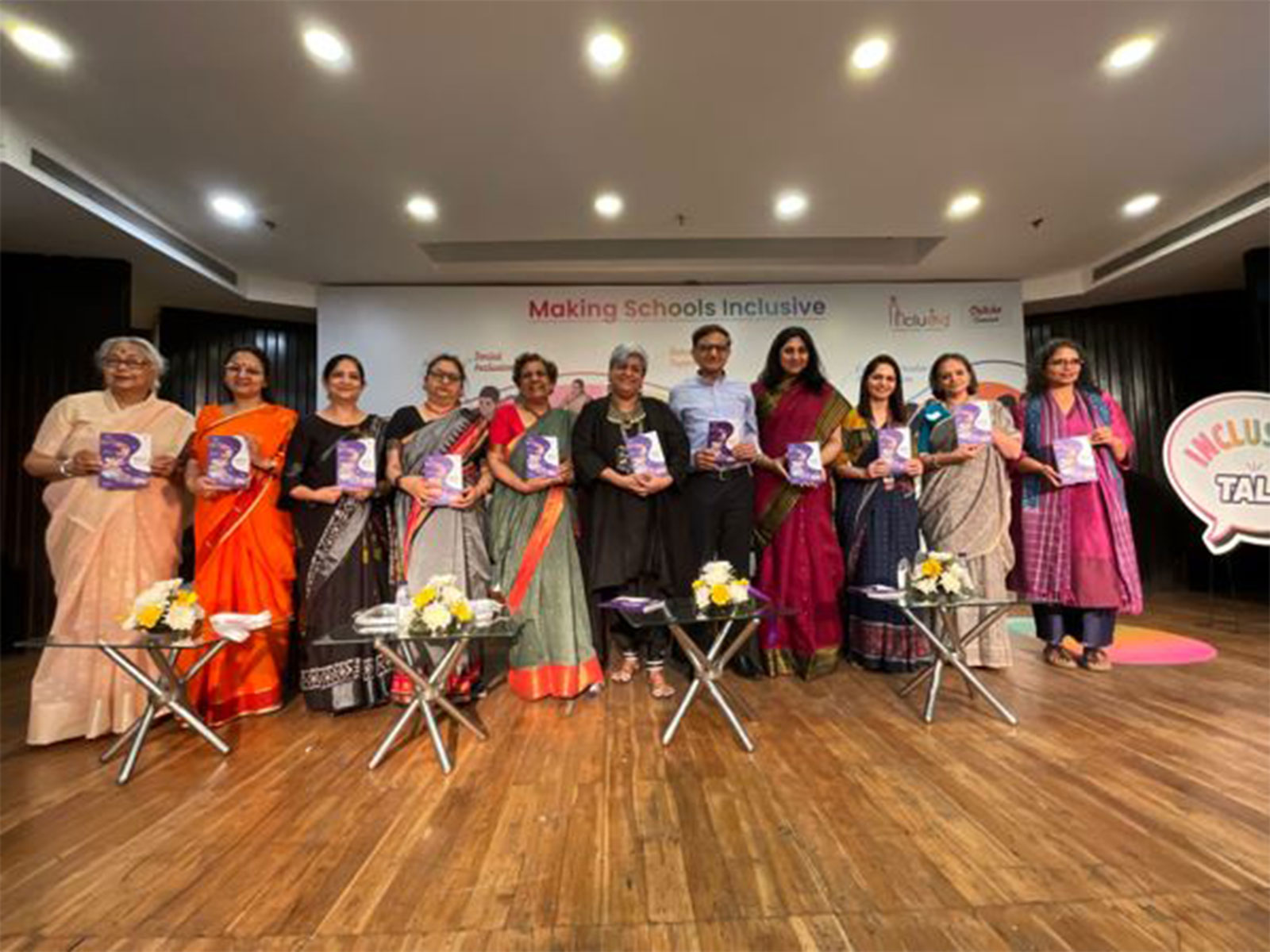 Education Leaders at IncluEd Shiksha Samvaad in New Delhi launch the Micro Improvement Compendium Education Leaders at IncluEd Shiksha Samvaad in New Delhi launch the Micro Improvement Compendium