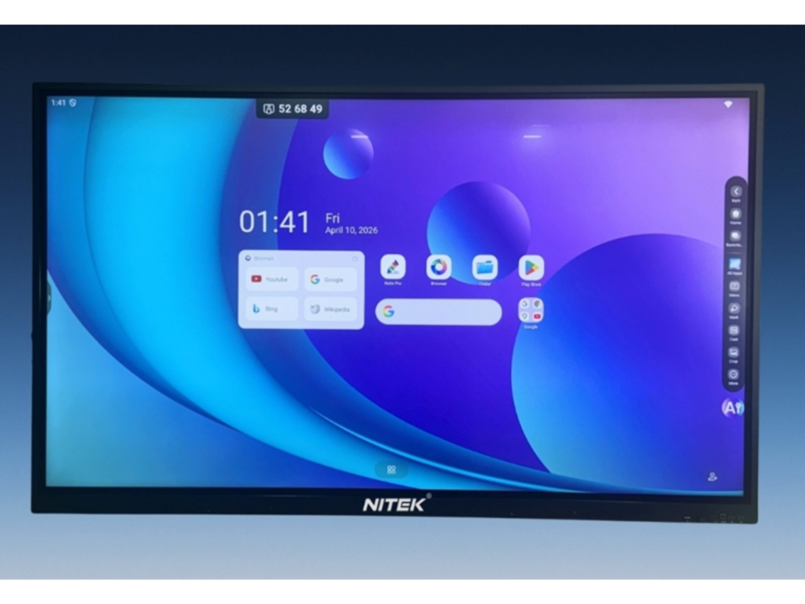 New interactive flat panel with Android 16, 8GB RAM, up to 1TB storage, and AI classroom tools, redefining digital learning for schools, colleges, and training centers in India. New interactive flat panel with Android 16, 8GB RAM, up to 1TB storage, and AI classroom tools, redefining digital learning for schools, colleges, and training centers in India.