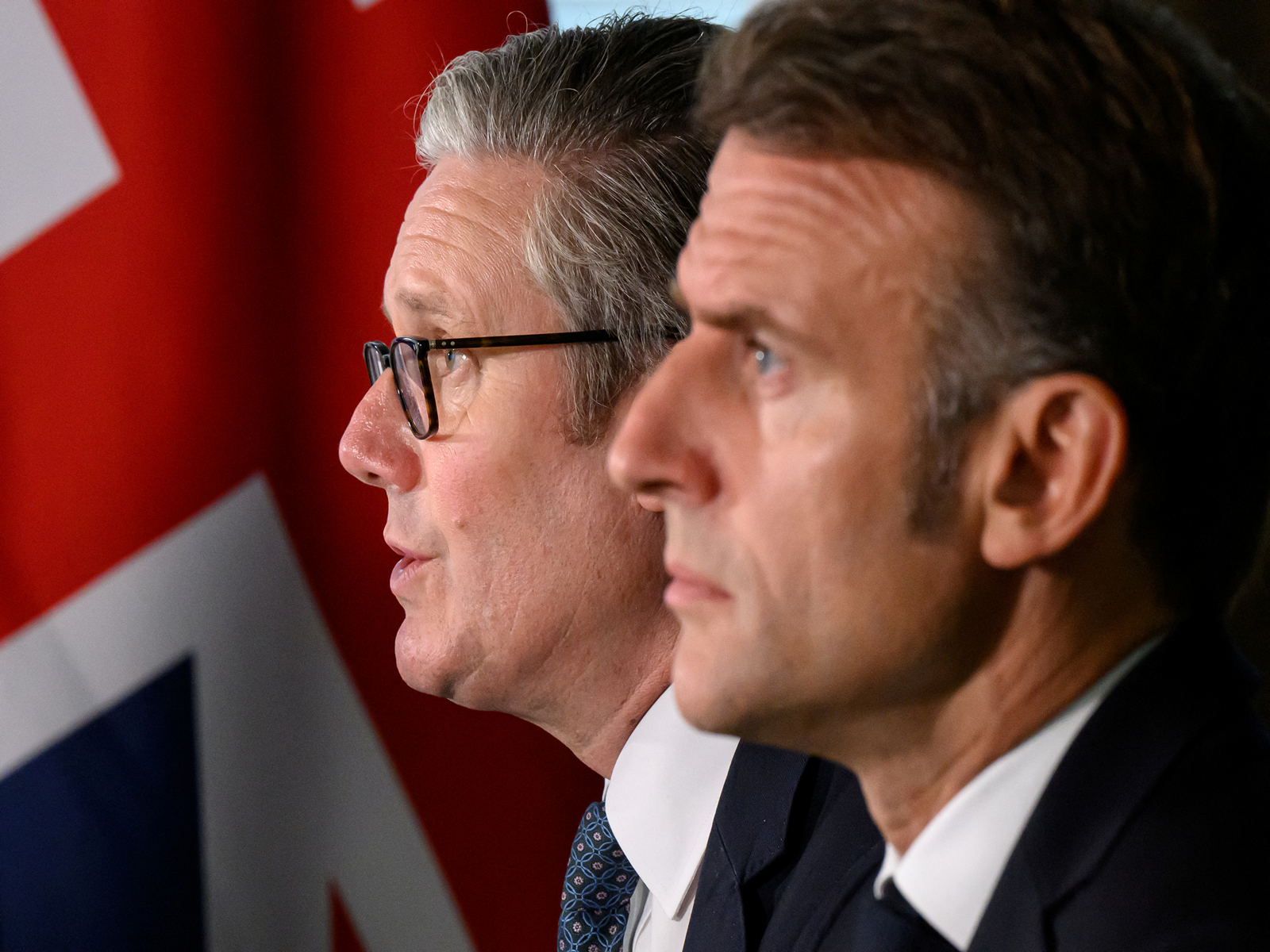 UK PM Keir Starmer and French President Emmanuel Macron (File Photo/Reuters)